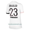 Camiseta de fútbol Paris Saint-Germain Julian Draxler 23 Segunda Equipación 2021/22 - Hombre